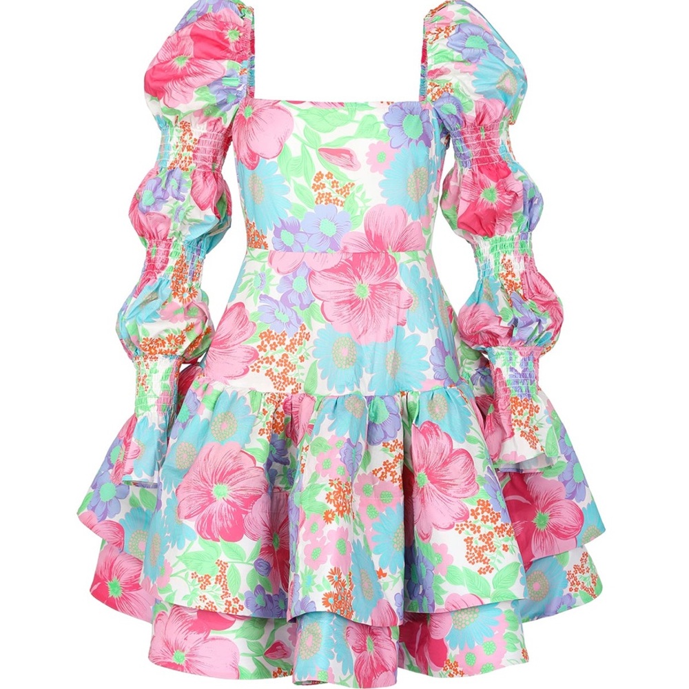 Colorful Floral Dress
